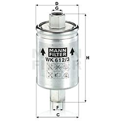 

MANN-FILTER WK612/3