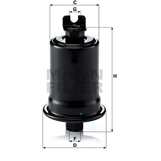 

MANN-FILTER WK614/30