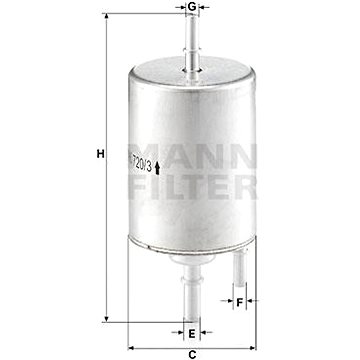 

MANN-FILTER WK720/3