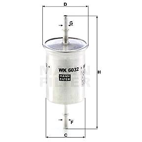 

MANN-FILTER WK6032