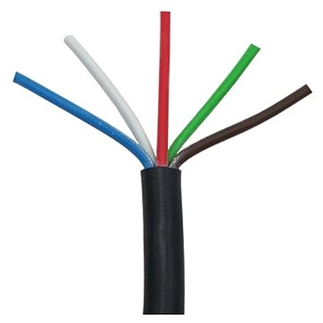 

ACI Kabel 5 barev (5x0,75 mm) 1m