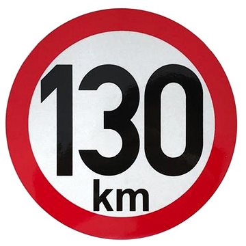 

ACI Omezení rychlosti 130 km retroreflexní průměr 150 mm (na přívěsy)