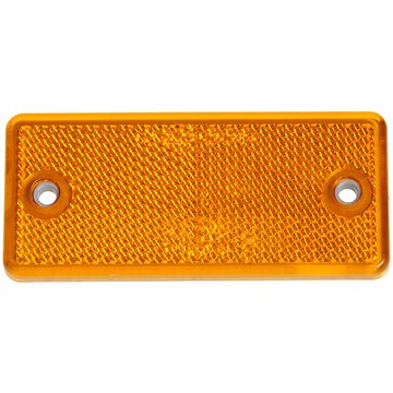 

ACI Odrazka oranžová obdélníková 90x40 mm s otvory