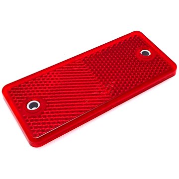 

ACI Odrazka červená obdélníková 90x40 mm s otvory