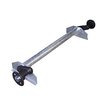 

KNOTT Náprava G 13 (1300 kg) rozteč patek 1237 mm, vysoké patky (4x100)