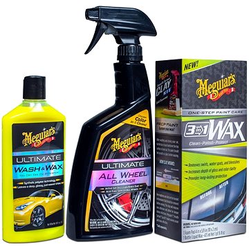 

Meguiar's Essentials Car Care Kit - sada nepostradatelných produktů pro péči o auto