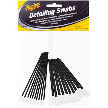 

Meguiar's Detailing Swabs - sada 20 ks pěnových detailingových tyčinek
