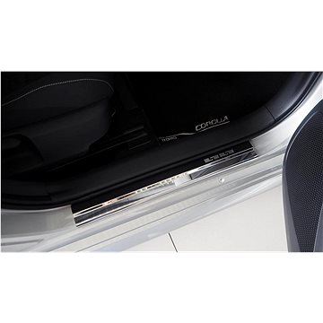 

Alu-Frost Kryty prahů-nerez+karbon TOYOTA COROLLA XII 4-dvéř., Suzuki Swace