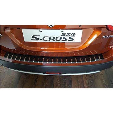 

Alu-Frost Kryt prahu pátých dveří - nerez+karbon SUZUKI SX 4 S-CROSS