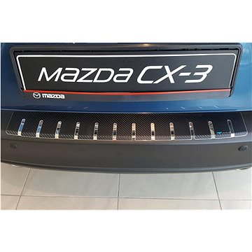 

Alu-Frost Kryt prahu pátých dveří - nerez+karbon Mazda CX-3