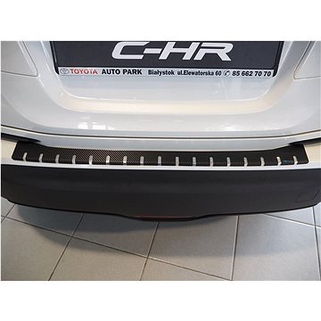 

Alu-Frost Kryt prahu pátých dveří nerez+karbon Toyota C-HR / C-HR facelift