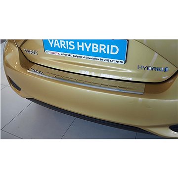 

Alu-Frost Kryt prahu zadních dveří - nerez, lesk TOYOTA YARIS III 2. facelift
