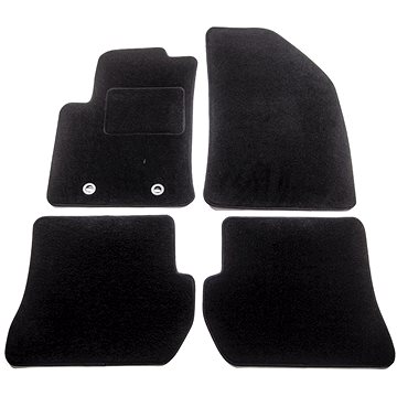 ACI textilní koberce pro FORD Fiesta 02-05  černé (sada 4 ks) - Autokoberce