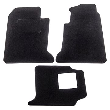 ACI textilní koberce pro FORD Transit 00-05  černé (sada 3 ks) - Autokoberce