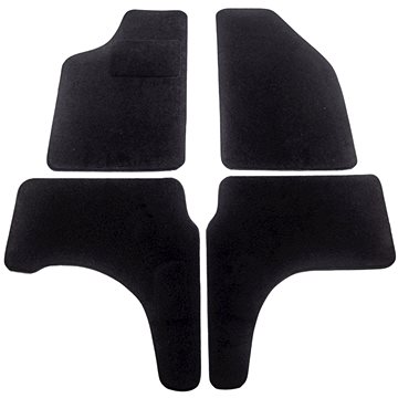 

ACI textilní koberce pro MITSUBISHI L200, 96-06 černé (sada 4 ks)