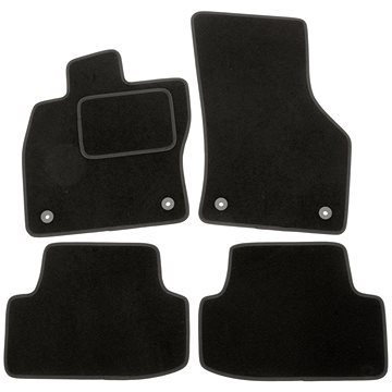 ACI textilní koberce pro SEAT Leon 13-  černé (sada 4ks) - Autokoberce