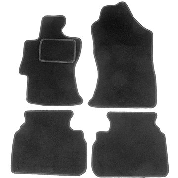 ACI textilní koberce pro SUBARU Impreza 18-  černé (sada 4 ks) - Autokoberce