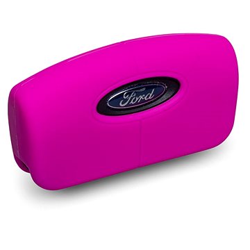 

Ochranné silikonové pouzdro na klíč pro zahnutý klíč Ford, barva růžová