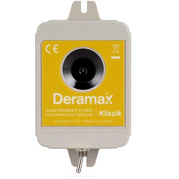

Deramax-Klasik Ultrazvukový plašič (odpuzovač) kun a hlodavců