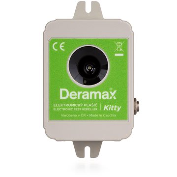 

Deramax-Kitty Ultrazvukový plašič (odpuzovač) koček, psů a divoké zvěře