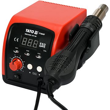 

YATO Horkovzdušná pájecí stanice s LED displejem 750W YT-82457