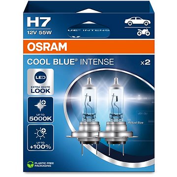 

OSRAM H7 Cool Blue Intense Next Generation, 12V, 55W, PX26d, Duobox