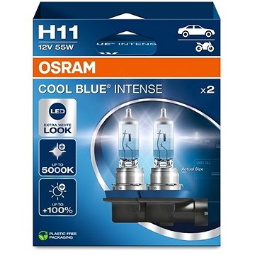 

OSRAM H11 Cool Blue Intense Next Generation, 12V, 55W, PG19-2, Duobox