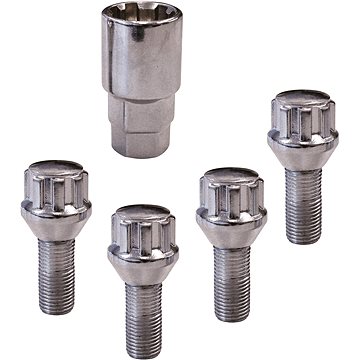 

Carpoint Pojistné šrouby kol M14x1,5x26mm Ball