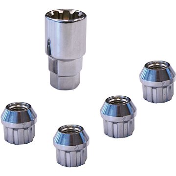 

Carpoint Pojistné matice kol M12x1,5mm Ball