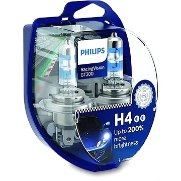 

PHILIPS H4 RacingVision GT200 2 ks
