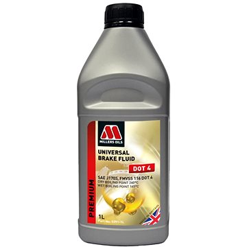 

Millers Oils Brzdová kapalina Universal Brake Fluid DOT 4 1l
