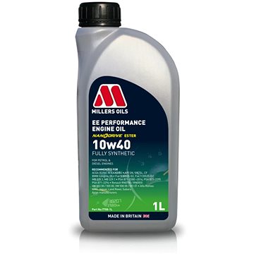 

Millers Oils EE Performance 10W-40 1l s technologií Nanodrive