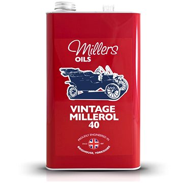 

Millers Oils Vintage Millerol 40 5l pro motory a převodovky