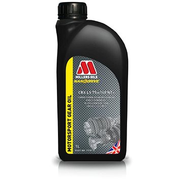 

Millers Oils Závodní plně syntetický převodový olej - CRX LS 75W-140 NT+ 1l