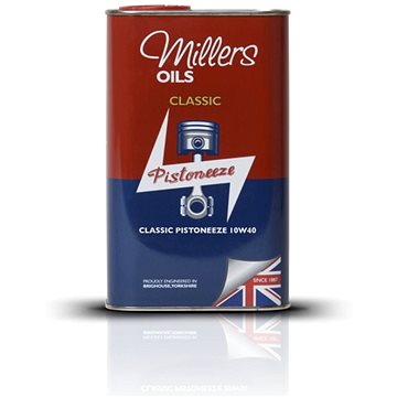 

Millers Oils Špičkový polosyntetický motorový olej Classic Pistoneeze 10w-40 1l