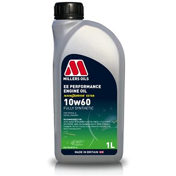 

Millers Oils EE Performance 10W-60 1l s technologií Nanodrive