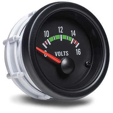 

Auto Gauge - ukazatel el. Napětí, černý