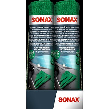 

SONAX utěrka z mikrovlákna na interiér a skla - balení 2ks