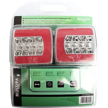 

MULTIPA k vleku sada LED magnetického osvětlení, 7- pin, 7,5 m