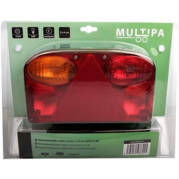 

MULTIPA k vleku 13-pin / 4 m se světly FT