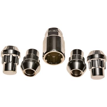 

ACI Bezpečnostní matice na kola, závit M12x1.25, kuželové sedlo (sada 4 ks)