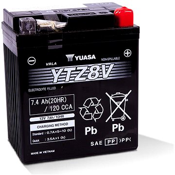 

YUASA YTZ8V, 12V, 7Ah