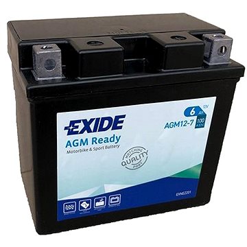 

EXIDE BIKE AGM Ready 6Ah, 12V, AGM12-7 (YTZ7S-BS)