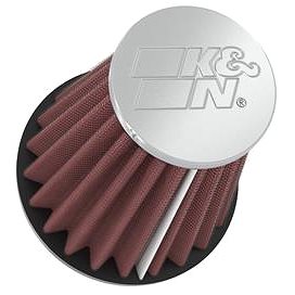 

K&N RC-1250 univerzální kulatý zkosený filtr se vstupem 57 mm a výškou 102 mm