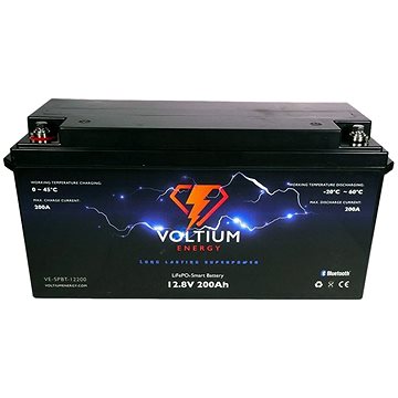 

Voltium Energy LiFePO4 smart baterie VE-SPBT-12200, 12V, 200Ah