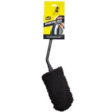 

Meguiar's Supreme Angled Wheel Brush - luxusní mikrovláknový kartáč na kola, zahnutý