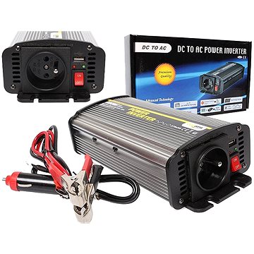 

Carspa 12V/230V+USB 600W
