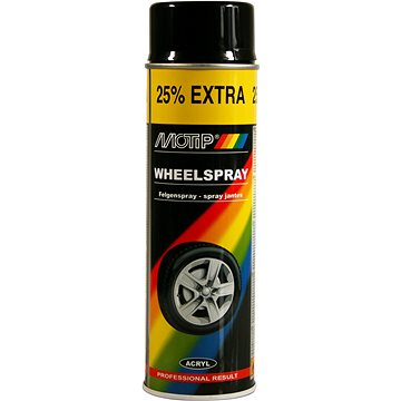 

MOTIP černá na disky mat 500ml