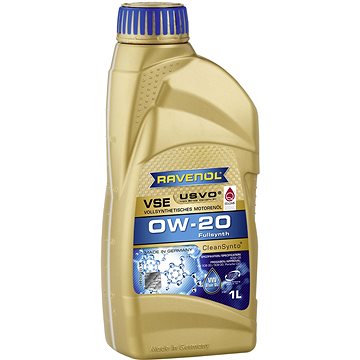 RAVENOL VSE SAE 0W-20; 1 L  - Motorový olej