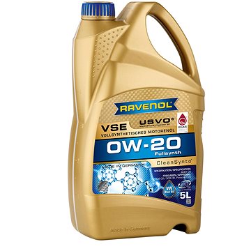RAVENOL VSE SAE 0W-20; 5 L - Motorový olej